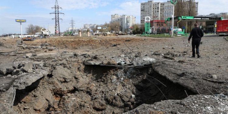 At least seven dead in two Russian strikes on Ukraine’s second largest city Kharkiv