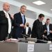 Far-right German politician on trial accused of using banned Nazi slogans