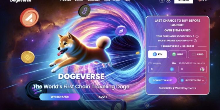 Last Chance to Buy Solana’s Greatest Multichain Meme Coin, $DOGEVERSE, In $17 Million Presale