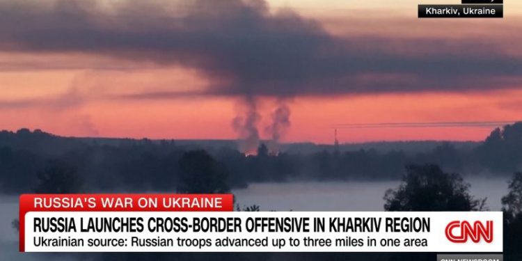 Russia claims to have captured five border villages in Kharkiv amid fresh offensive