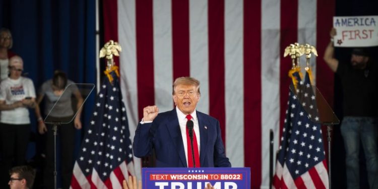 Trump mocks Sen. Tester’s weight, hints at a Mont. campaign appearance