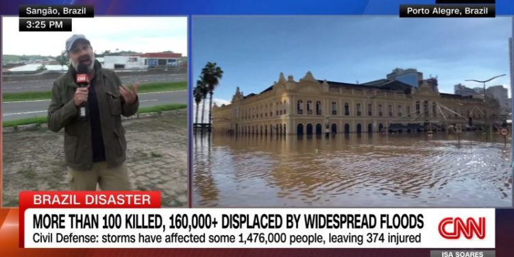 More intense rain expected as Brazilian flood death toll reaches 107