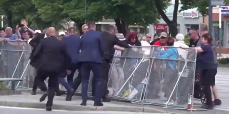 Suspect charged in attempted assassination of Slovakia leader