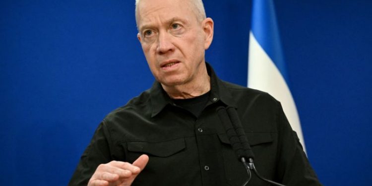 Israel defense chief says he would oppose ‘Israeli military rule’ in Gaza