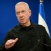 Israel defense chief says he would oppose ‘Israeli military rule’ in Gaza