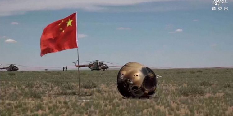 China’s Chang’e-6 moon mission returns to Earth with historic far side samples