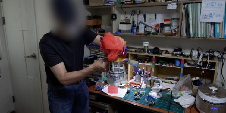 This North Korean defector sends ‘smart’ balloons back home. Here’s a look inside his secretive assembly room