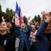 French left-wing coalition projected to beat the far right in surprise second-round result