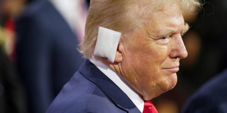 A bullet — or bullet fragment — hit Trump during assassination attempt, FBI says