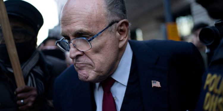 New York judge throws out Rudy Giuliani’s bankruptcy case