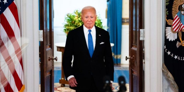 Biden seeks to define his legacy in address explaining his campaign exit