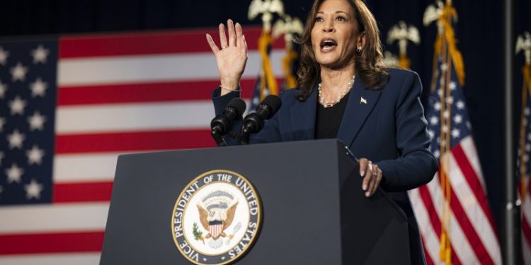 Historic flood of cash pours into Harris campaign and allied groups