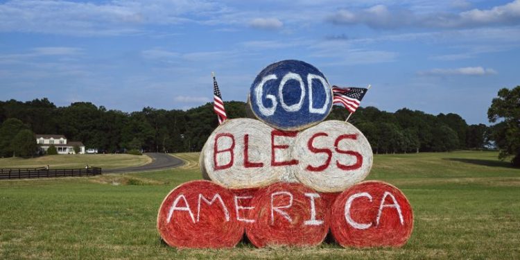 The partisan gap in views of American greatness