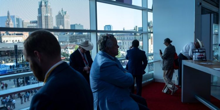 Corporate donors swarm GOP convention: ‘It’s like a cocktail party’