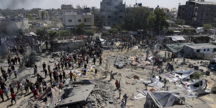 Israel says Hamas commander killed in southern Gaza strike but fate of military chief unclear