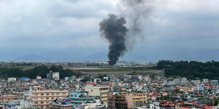 Plane crashes during takeoff in Nepal, killing at least 18