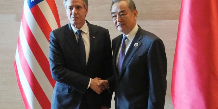 Blinken meets China’s top diplomat in Laos as global giants keep communication lines open
