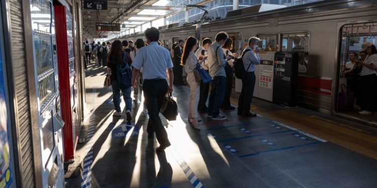 One in 10 young people in Japan say they have been groped in public, survey finds