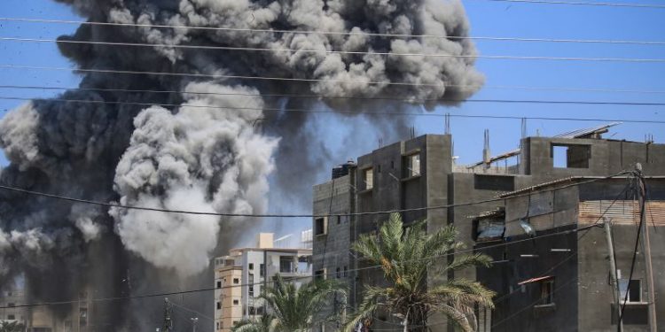 At least 13 killed in Israeli airstrikes on Nuseirat camp in central Gaza