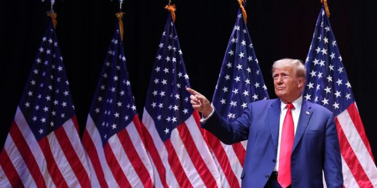 Tic Tacs, tampons, turmoil: What Trump’s ‘economy’ speech actually covered