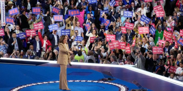 In biggest speech of her career, Harris hopes to tell her story first