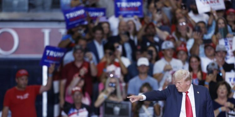 ‘This was a coup.’ Trump primes supporters to challenge a Harris win.