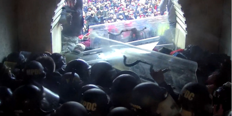 Man who violently fought cops gets 2nd longest Jan. 6 sentence: 20 years