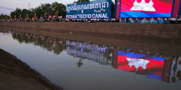 Cambodia breaks ground on controversial $1.7 billion canal funded by China