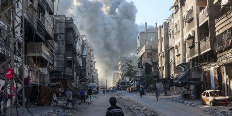 Israeli airstrikes on two Gaza shelters kill 17, says Gaza Civil Defense