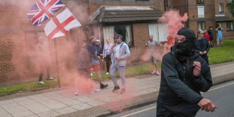 Britain is hoping its riots have peaked. But the far right is lingering, and more trouble could lie ahead