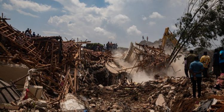 Landslide at landfill in Uganda’s capital kills 8 people