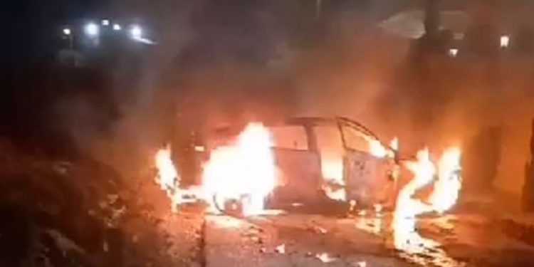 Israeli settlers attack West Bank village, drawing condemnation from top officials