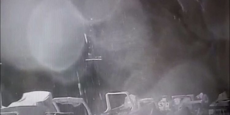 Video shows storm battering Bayesian superyacht before sinking off the Sicilian coast