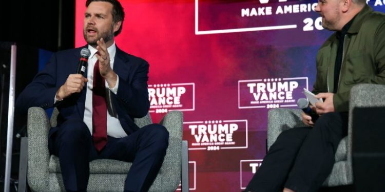 Vance appears at event hosted by hard-right Christian nationalist