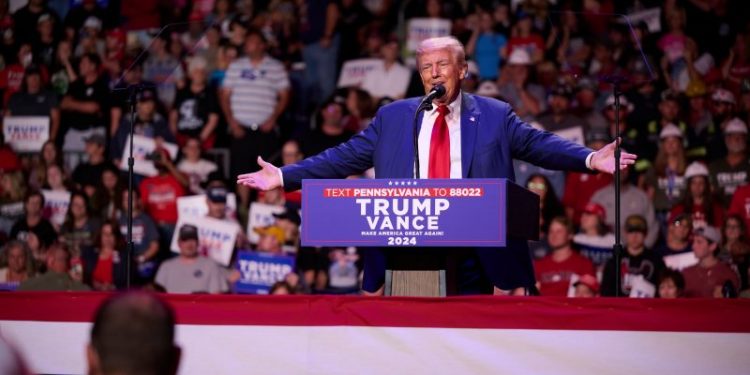 Trump in Pa.: Digressions, threats and vows to be ‘protector’ of women