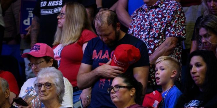 Post-debate, Trump consoles himself with (other people’s) faith