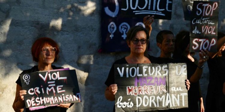 Man on trial in France accused of repeatedly drugging and having his wife raped by at least 50 strangers for almost 10 years