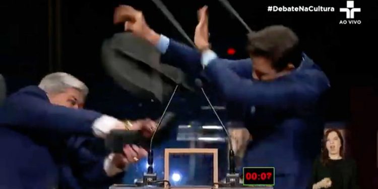 ‘Why all this hate?’: Mayoral debate in Brazil turns ugly as candidate attacks rival with chair, live on TV