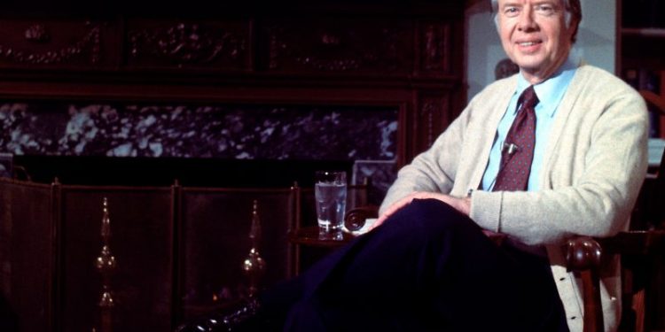 Jimmy Carter wore a sweater — and ignited years of Republican backlash