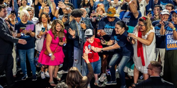 Harris is running a much bigger campaign than Trump. Will it matter?