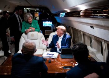 Eight years ago, Trump vowed to ‘drain the swamp.’ Now he swims in it.