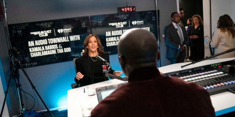 Harris urges Black Americans not to be fooled into sitting out the race