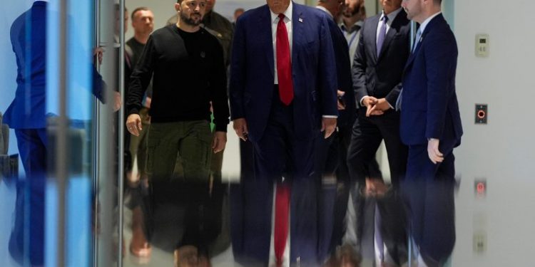 Trump says Ukraine’s Zelensky should ‘never have let that war start’