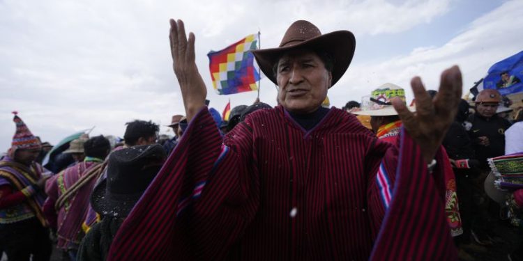 Former Bolivian president claims his car was hit by gunfire in attempted assassination