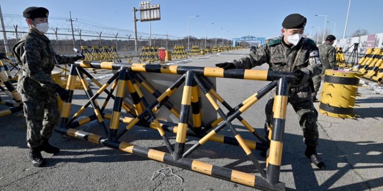 A North Korean defector who struggled in South Korea stole a bus and tried to drive across the border, police say