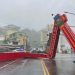 Two killed as slow-moving Typhoon Krathon lumbers into southern Taiwan