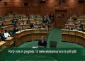 New Zealand MPs disrupt parliament with haka to protest Indigenous treaty bill