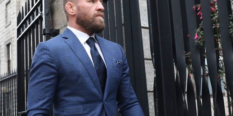 Mixed martial arts star Conor McGregor tells Dublin court sexual assault allegation is ‘lies’