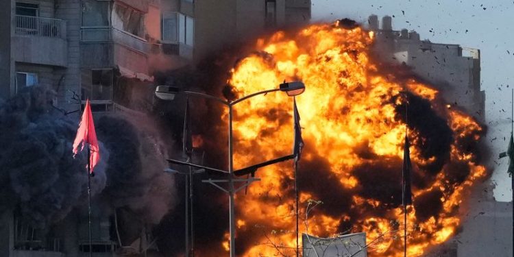 AP photographer captures moment bomb hits apartment building in Lebanon