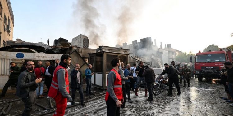 Fifteen killed in Israeli strikes on Damascus, Syrian state media say